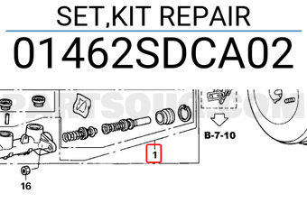Honda 01462SDCA02 SET,KIT REPAIR