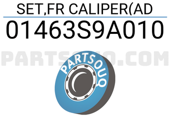 Honda 01463S9A010 SET,FR CALIPER(AD