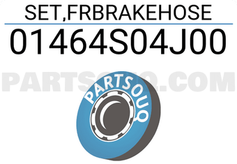Honda 01464S04J00 SET,FRBRAKEHOSE