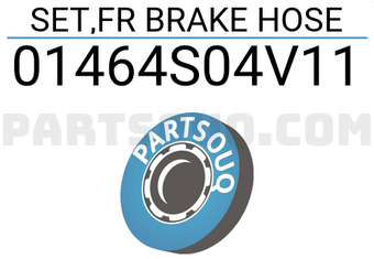 Honda 01464S04V11 SET,FR BRAKE HOSE