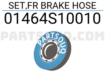Honda 01464S10010 SET,FR BRAKE HOSE