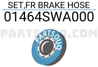 Honda 01464SWA000 SET,FR BRAKE HOSE