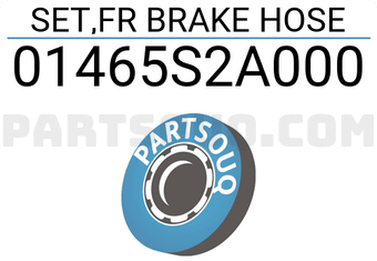 Honda 01465S2A000 SET,FR BRAKE HOSE