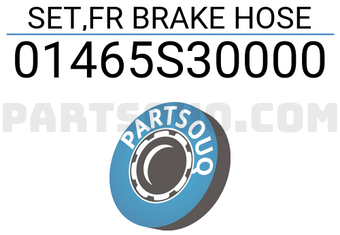 Honda 01465S30000 SET,FR BRAKE HOSE
