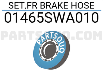 Honda 01465SWA010 SET,FR BRAKE HOSE