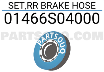 Honda 01466S04000 SET,RR BRAKE HOSE