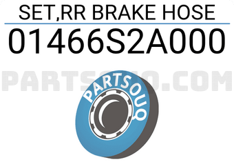Honda 01466S2A000 SET,RR BRAKE HOSE