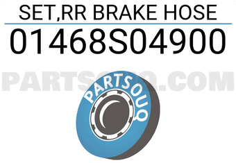 Honda 01468S04900 SET,RR BRAKE HOSE