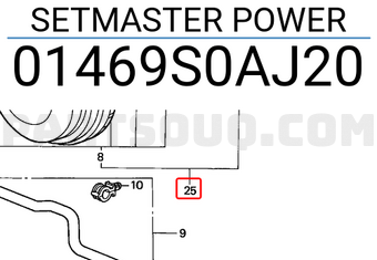 Honda 01469S0AJ20 SETMASTER POWER