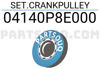 Honda 04140P8E000 SET.CRANKPULLEY