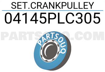 Honda 04145PLC305 SET.CRANKPULLEY