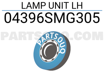 Honda 04396SMG305 LAMP UNIT LH