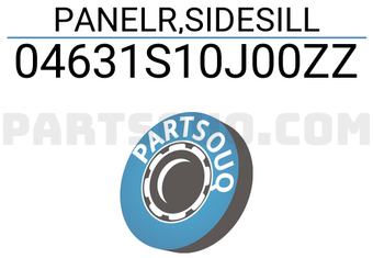 Honda 04631S10J00ZZ PANELR,SIDESILL