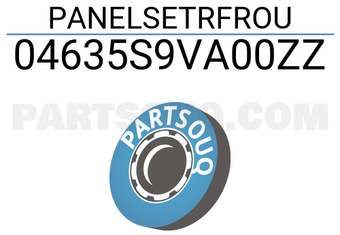Honda 04635S9VA00ZZ PANELSETRFROU