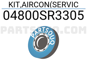 Honda 04800SR3305 KIT,AIRCON(SERVIC
