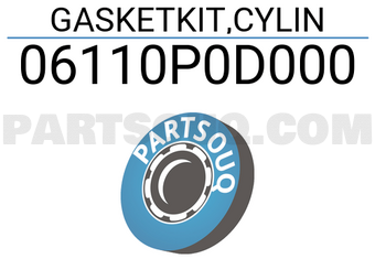 Honda 06110P0D000 GASKETKIT,CYLIN