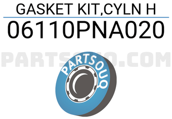 Honda 06110PNA020 GASKET KIT,CYLN H