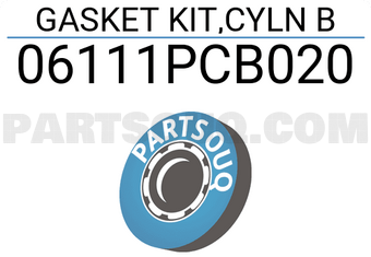 Honda 06111PCB020 GASKET KIT,CYLN B