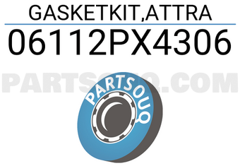 Honda 06112PX4306 GASKETKIT,ATTRA