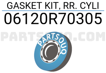 Honda 06120R70305 GASKET KIT, RR. CYLI