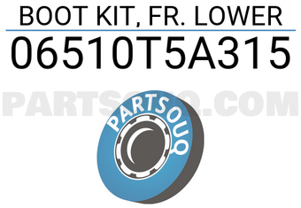 Honda 06510T5A315 BOOT KIT, FR. LOWER