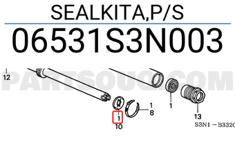 Honda 06531S3N003 SEALKITA,P/S