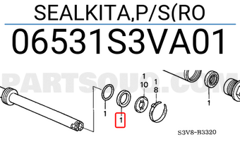 Honda 06531S3VA01 SEALKITA,P/S(RO