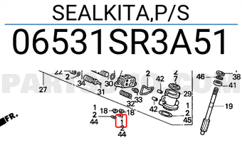 Honda 06531SR3A51 SEALKITA,P/S