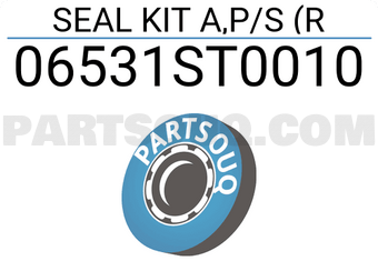 Honda 06531ST0010 SEAL KIT A,P/S (R