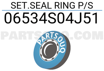 Honda 06534S04J51 SET.SEAL RING P/S