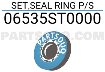 Honda 06535ST0000 SET,SEAL RING P/S