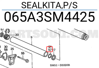 Honda 065A3SM4425 SEALKITA,P/S