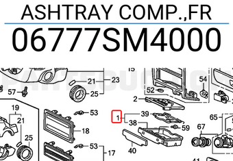 Honda 06777SM4000 ASHTRAY COMP.,FR