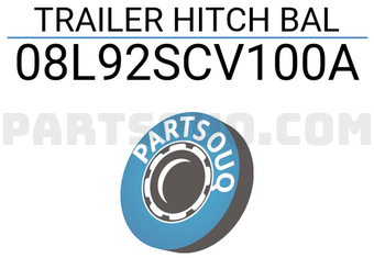 Honda 08L92SCV100A TRAILER HITCH BAL
