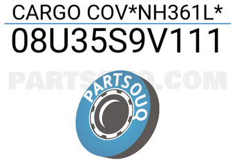 Honda 08U35S9V111 CARGO COV*NH361L*