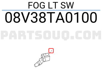 Honda 08V38TA0100 FOG LT SW