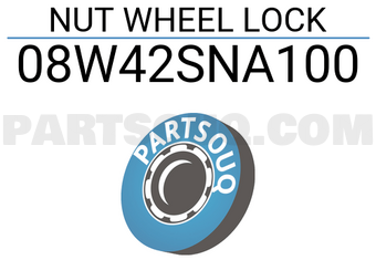 Honda 08W42SNA100 NUT WHEEL LOCK