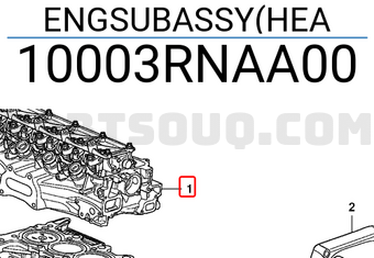 Honda 10003RNAA00 ENGSUBASSY(HEA