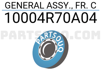 Honda 10004R70A04 GENERAL ASSY., FR. C