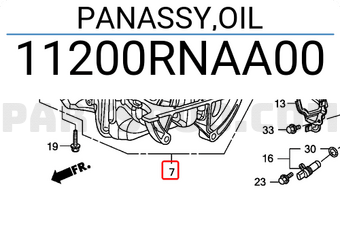 Honda 11200RNAA00 PANASSY,OIL
