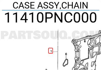Honda 11410PNC000 CASE ASSY,CHAIN