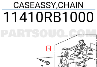 Honda 11410RB1000 CASEASSY,CHAIN