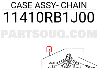 Honda 11410RB1J00 CASE ASSY- CHAIN