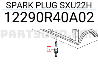 Honda 12290R40A02 SPARK PLUG SXU22H