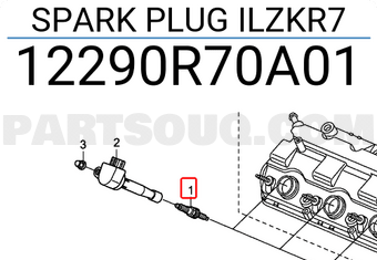 Honda 12290R70A01 SPARK PLUG ILZKR7