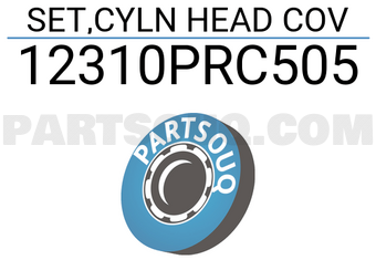 Honda 12310PRC505 SET,CYLN HEAD COV