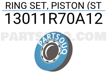 Honda 13011R70A12 RING SET, PISTON (ST