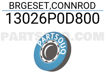 Honda 13026P0D800 BRGESET,CONNROD