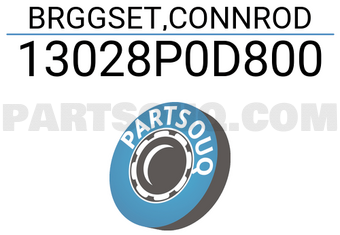 Honda 13028P0D800 BRGGSET,CONNROD
