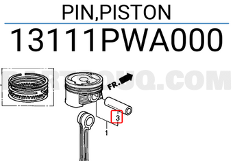 Honda 13111PWA000 PIN,PISTON